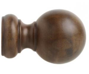 2" Wood Trends Ball Finial - 827 - Hazelnut